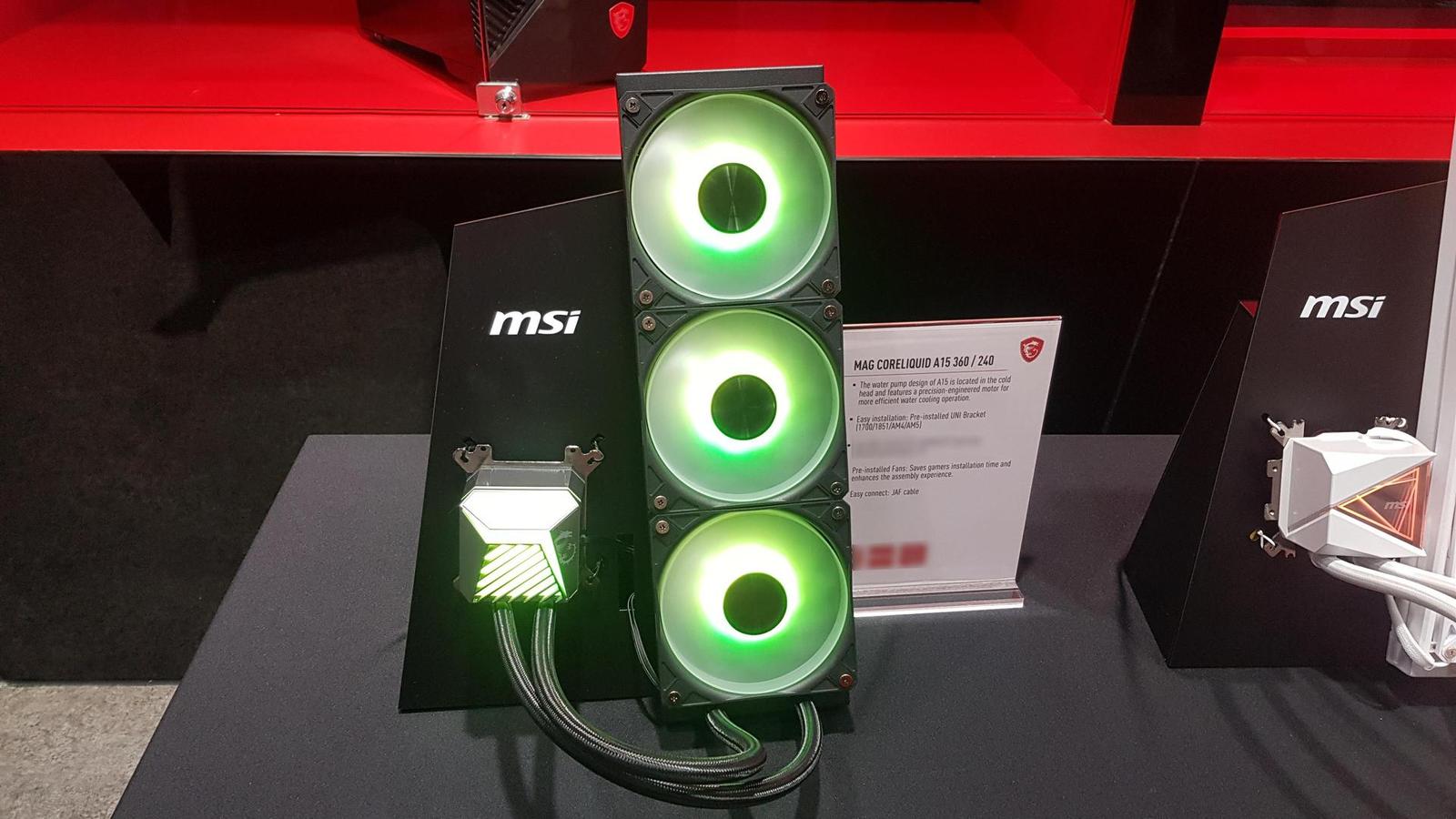 Nový all-in-one set vodního chlazení MSI MAG Coreliquid A15 360