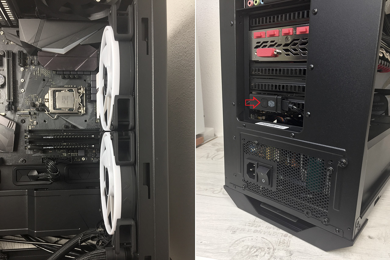 Cooler Master MasterCase H500 ARGB – nejnižší HAF