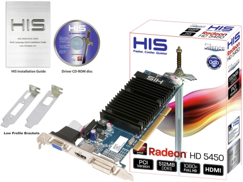 HIS se pochlubil PCI grafikou s DX11 a HDMI konektorem