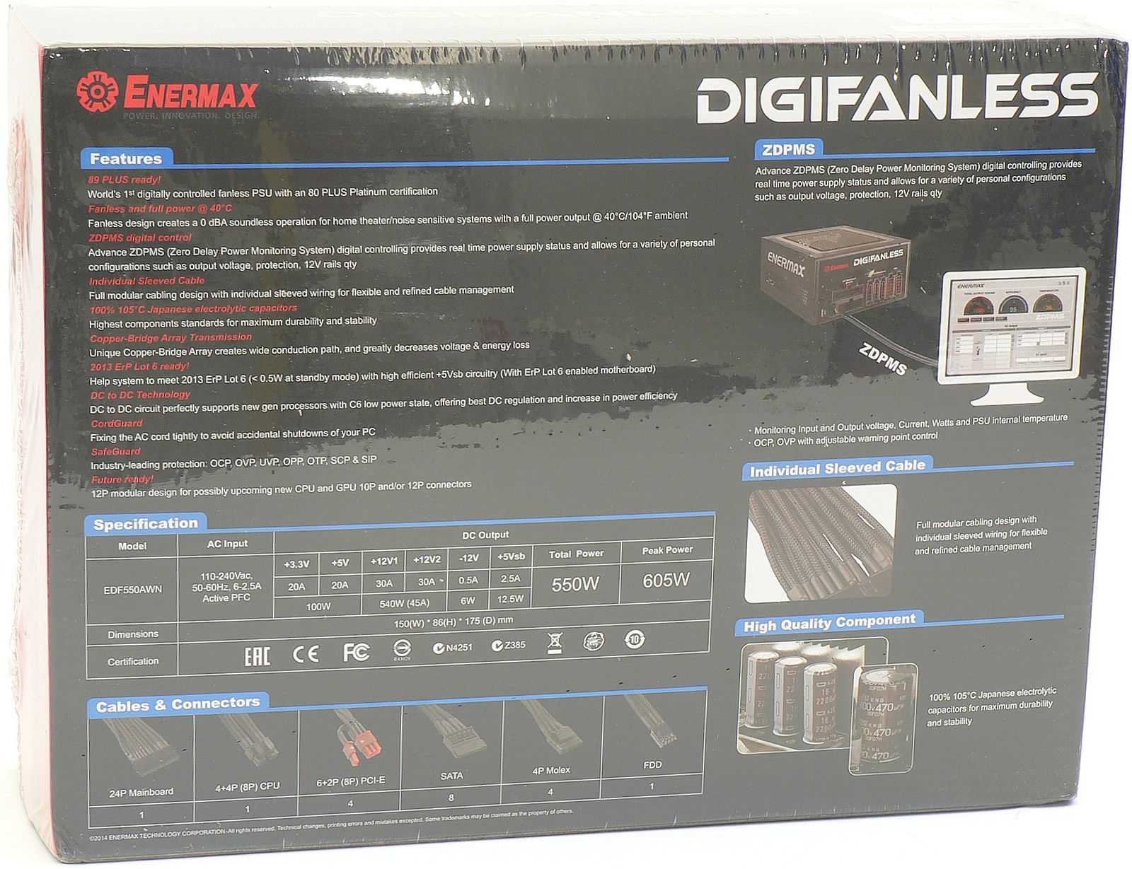 Enermax Digifanless - nejvýkonnější digitální pasivní zdroj 