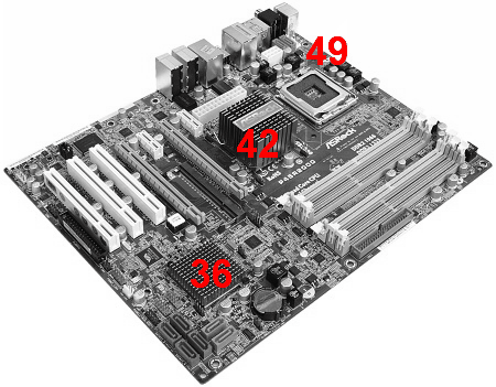 Třikrát desky s Intel P45 Express do tří tisíc