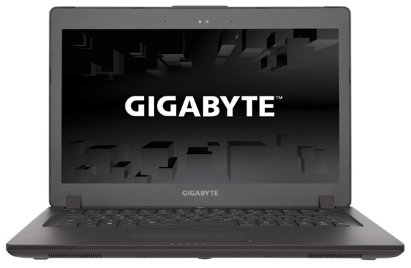 Gigabyte P34W: 14" herní notebook s grafikou GeForce GTX 970M a CPU Intel Core i7-4720HQ 