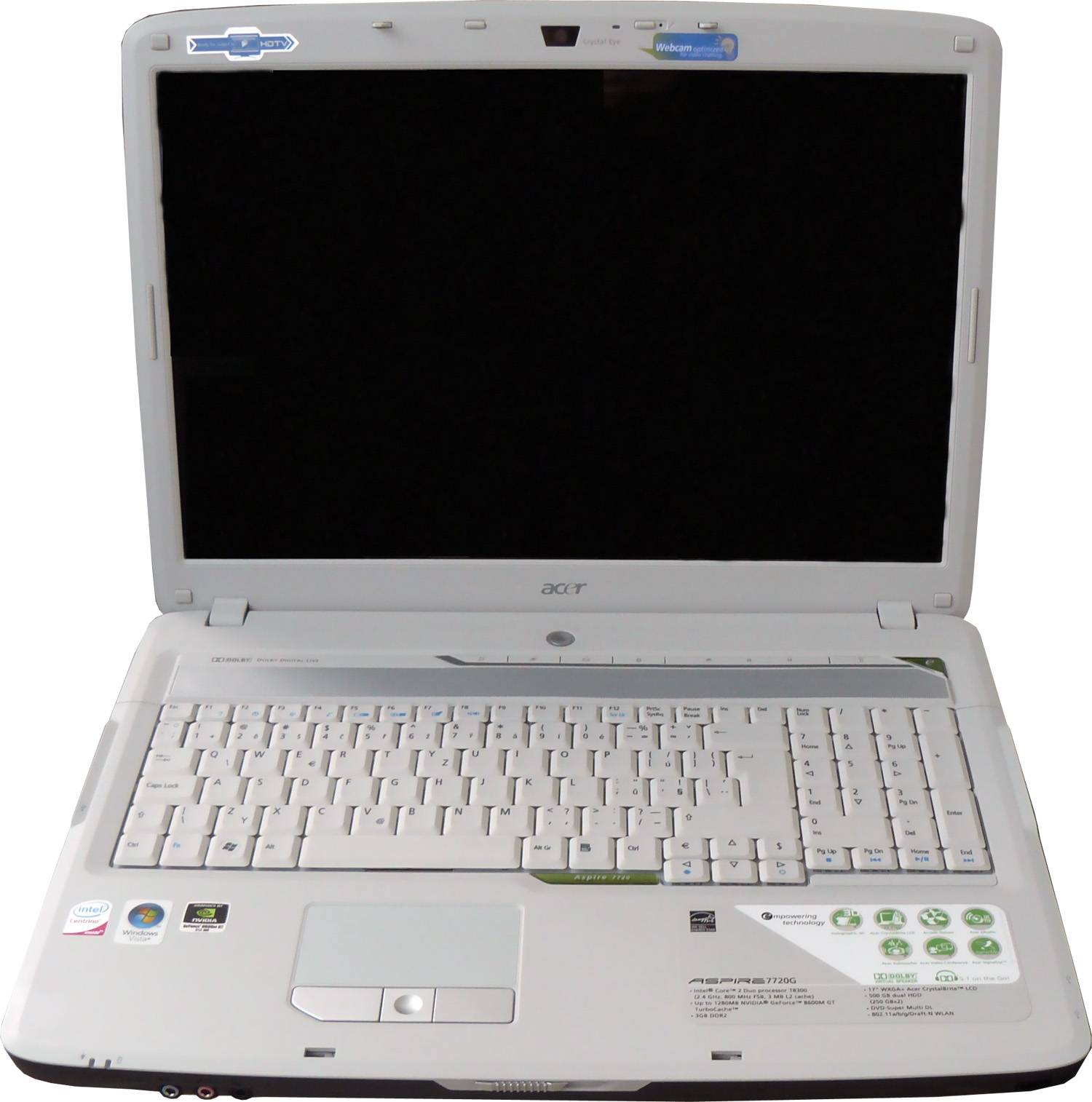 Acer aspire 7720g замена экрана