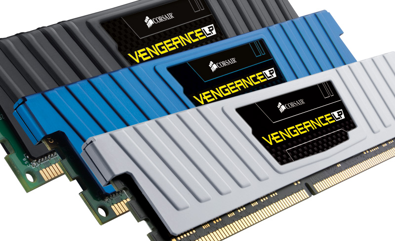 Corsair Vengeance LP: nízkoprofilové DDR3 paměti pro hráče