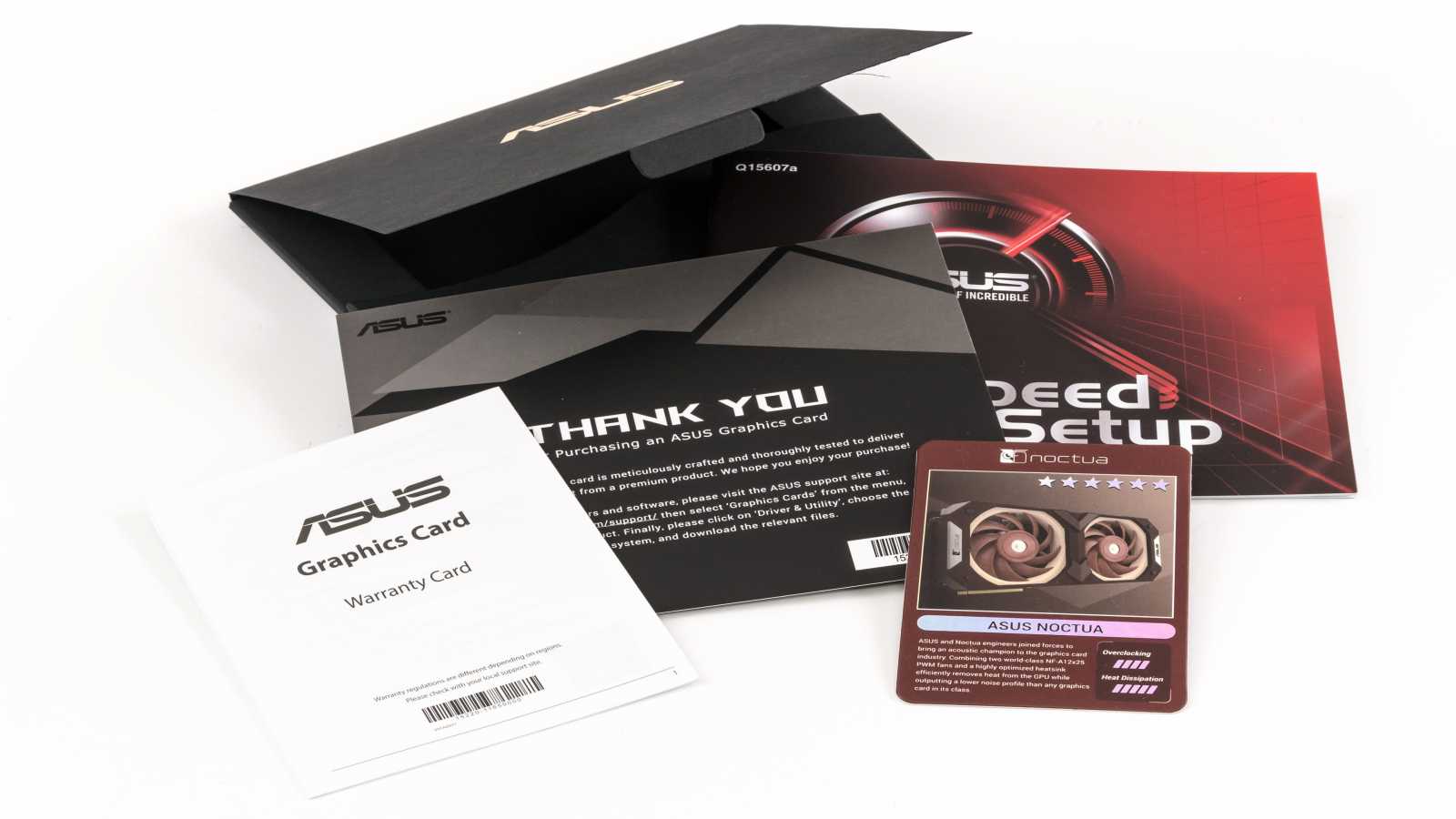 Asus GeForce RTX 3070 Noctua OC Edition 8GB: Chladič, který už nevylepšíte