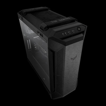 Asus TUF Gaming GT501: bytelná midi-tower PC skříň z 1,5mm pozinkované oceli