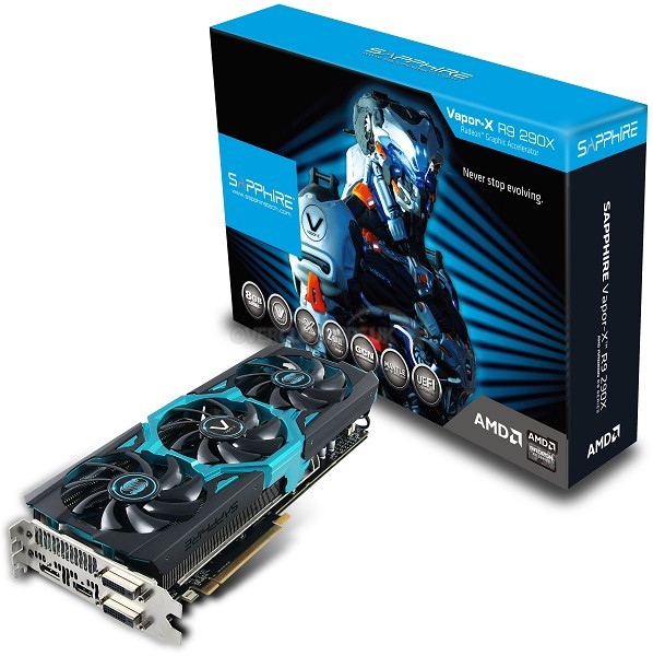 8GB varianta grafické karty Sapphire R9 290X Vapor-X dorazila do Evropy