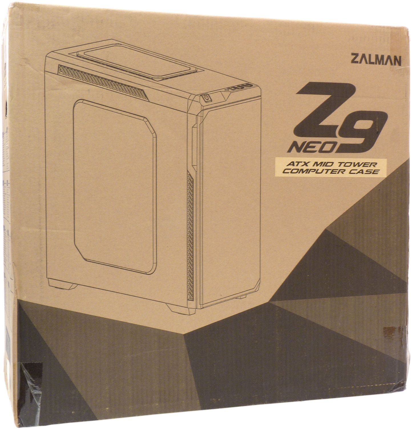 Zalman Z9 Neo: levná skříň s pěti ventilátory 