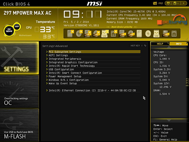 MSI Z97 MPOWER MAX AC: s Intel Z97 pro Haswell Refresh