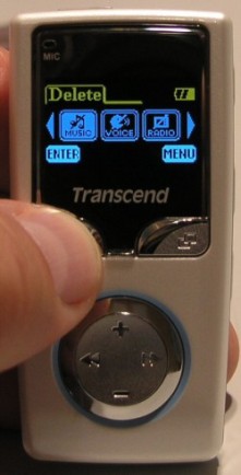 Transcend T-Sonic 610 1GB - Gigový MP3man