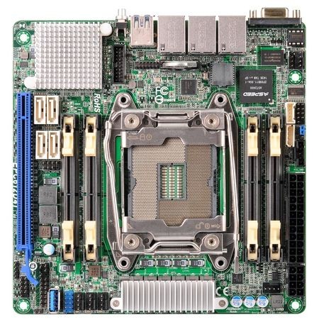 ASRock vyvíjí serverovou mini-ITX základní desku s paticí LGA2011v3 a čtyřmi paměťovými sloty SO-DIMM