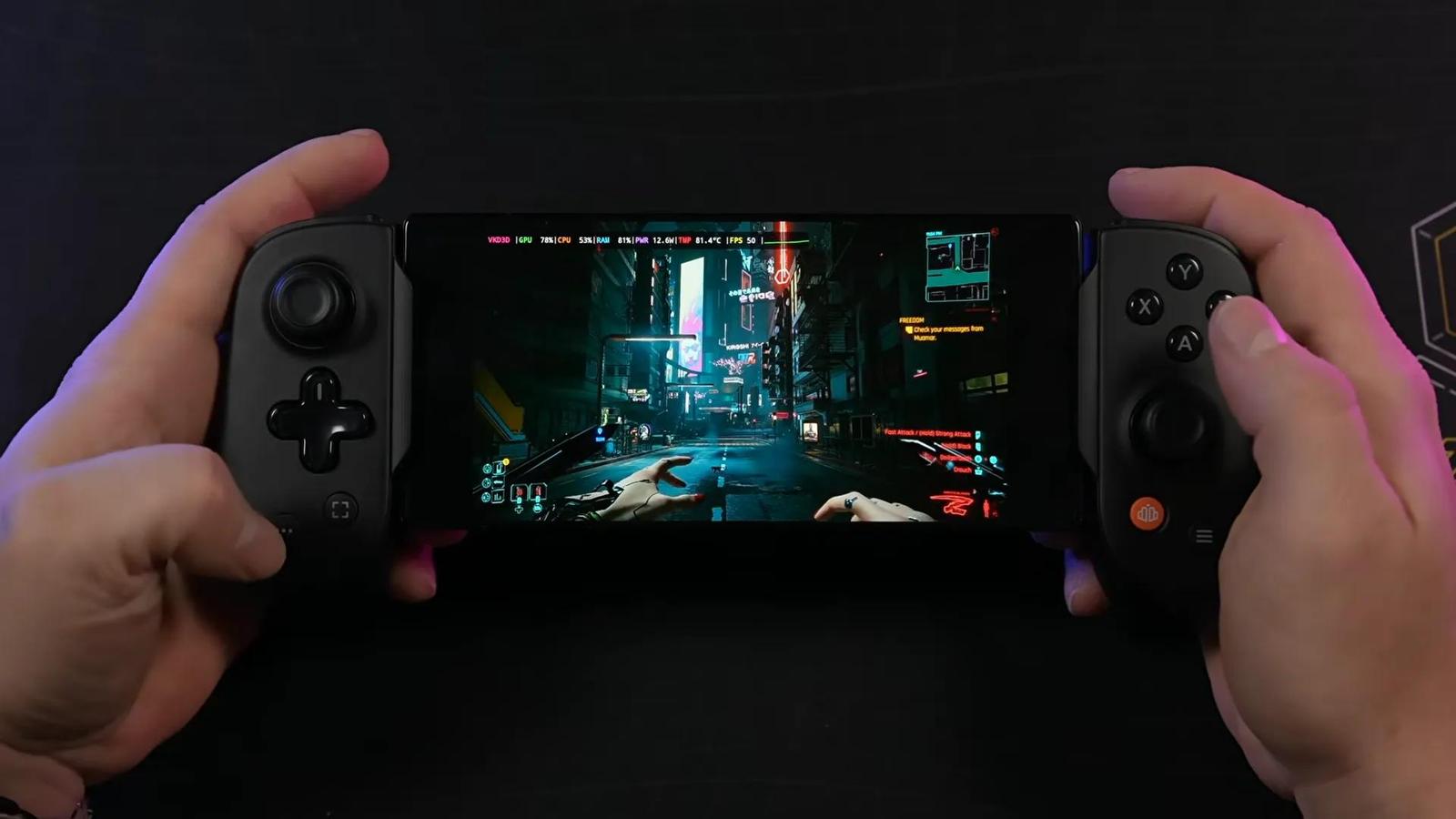 Cyberpunk 2077 na mobilu? Red Magic 11 Pro ho rozjede na 50 FPS!