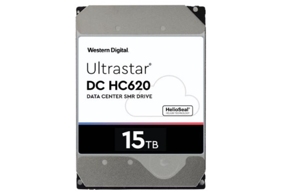 Western Digital oznámila 15 TB disk Ultrastar DC HC620 HDD