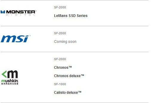 MSI připravuje své vlastní SSD s řadičem SandForce SF-2000