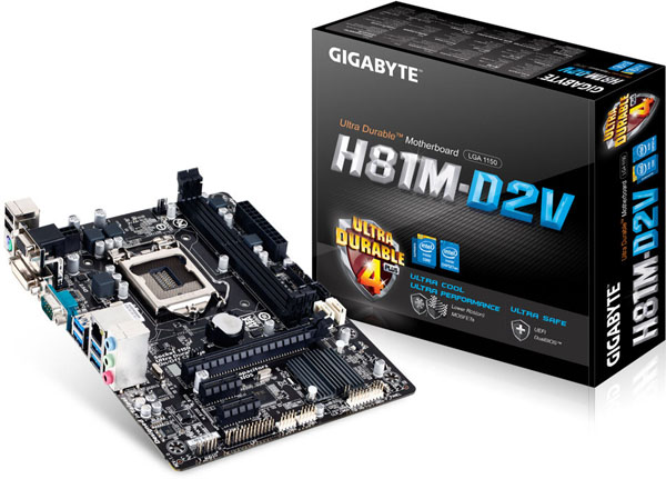 GIGABYTE představil své první základní desky založené na čipsetu Intel H81 