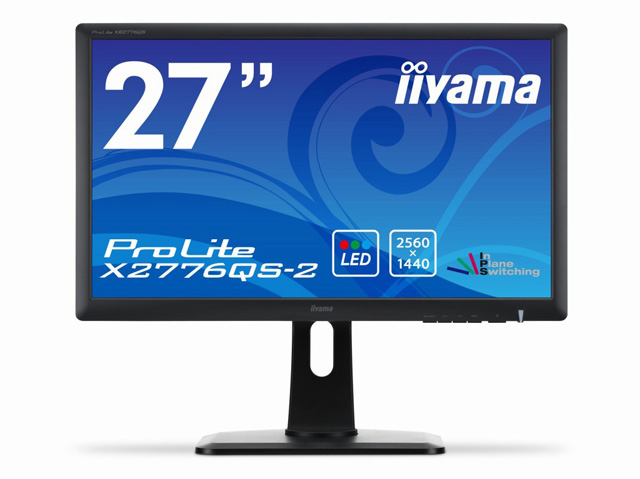 Iiyama XB2776QS-2 - nový monitor série ProLite s WQHD rozlišením