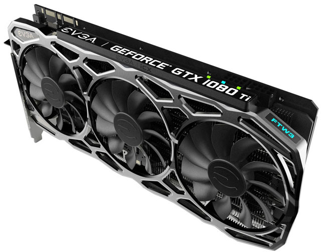 EVGA připravuje trojici nereferenčních grafik GeForce GTX 1080 Ti