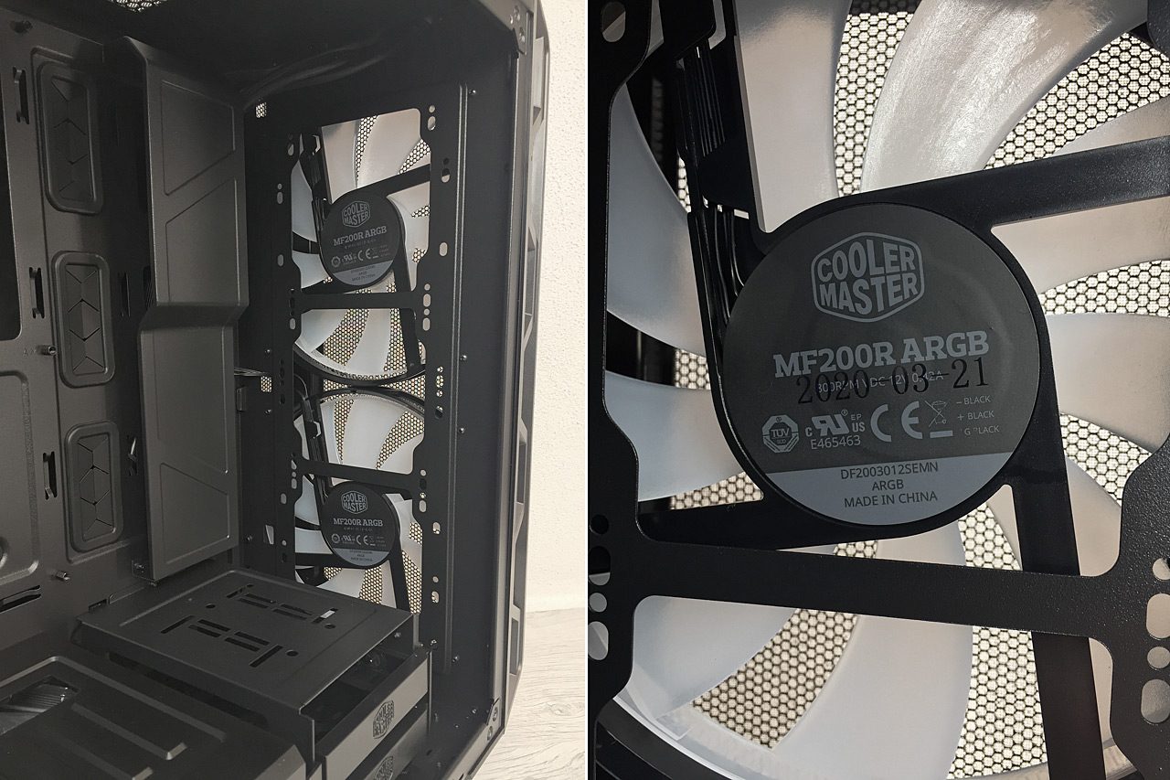 Cooler Master MasterCase H500 ARGB – nejnižší HAF