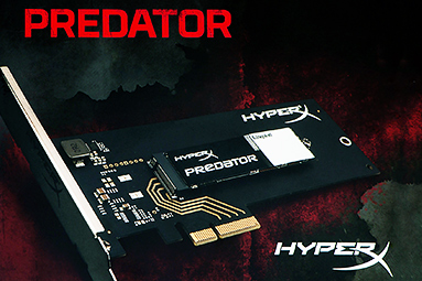 Kingston Predator 480GB: ultrarychlé SSD do slotu PCI-E