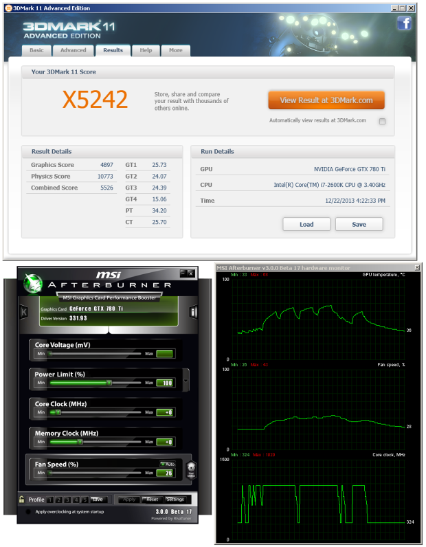 2× Asus: GeForce Poseidon GTX 780 a GTX 780 Ti DC2 OC