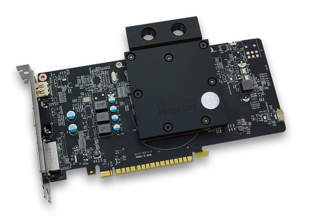 EK chystá vydání bloku vodního chlazení pro chlazení GPU grafické karty NVIDIA GeForce GTX 750 (Ti)