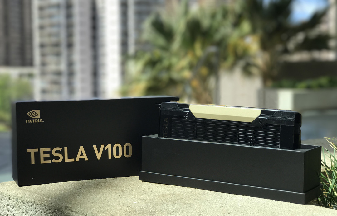 Obří GPU Volta V100 je hotová a na trhu