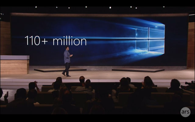 Windows 10 už běží na 110 milionech zařízení