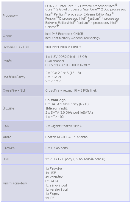 2x Gigabyte s P45 Express - Ultra Durable 3