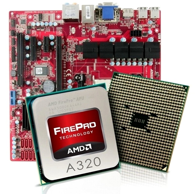 Začíná prodej AMD FirePro APU a základních desek