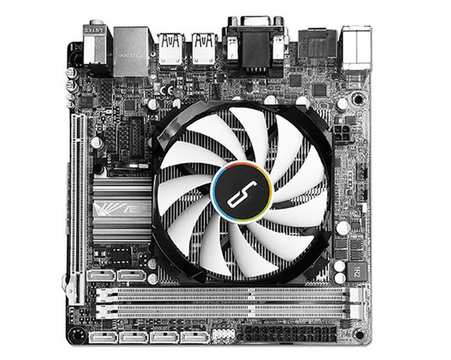 Cryorig C7: kompaktní nízkoprofilový chladič procesoru pro procesory s TDP až 100 W