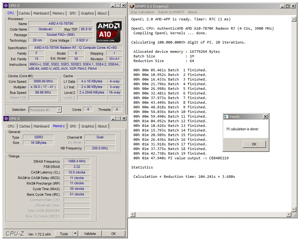 AMD A10-7870K Godavari = refresh Kaveri 