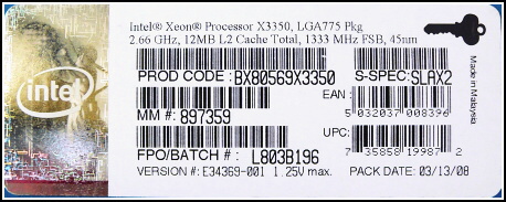 Intel Core 2 Quad Q9450 + Xeon X3350 - nejlepší čtyřjádra roku 2008?