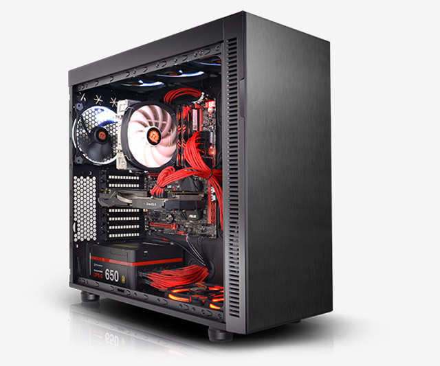 Thermaltake představil novou odhlučněnou midi tower PC skříň Suppressor F51