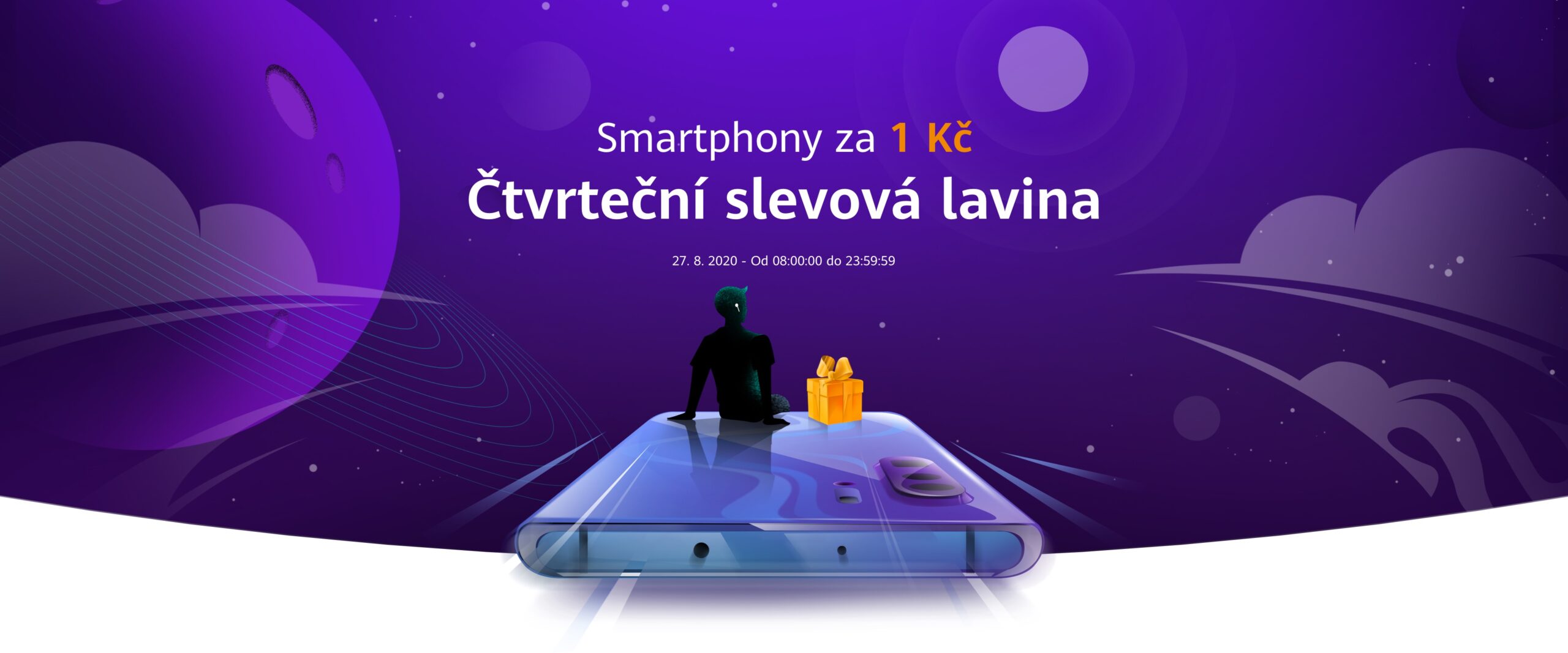  Huawei zítra nabídne smartphone nebo hodinky za korunu