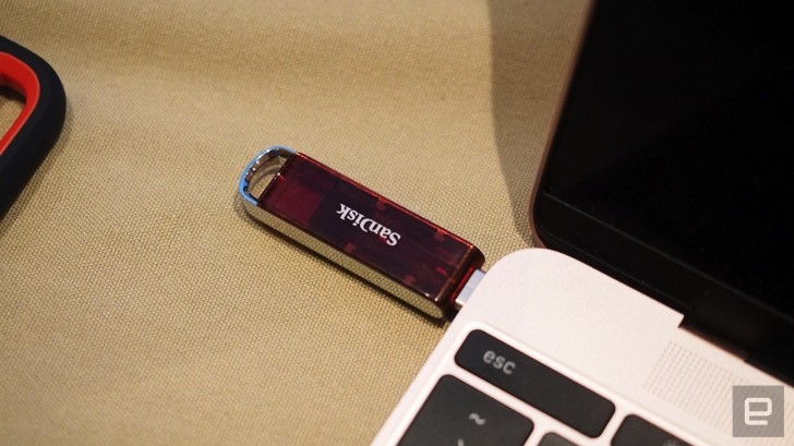 SanDisk má nejmenší 1TB USB-C flash disk na světě