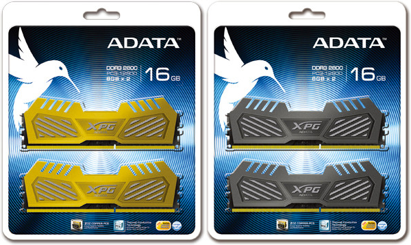 ADATA představila nové XPG DDR3-2800 V2 paměťové moduly