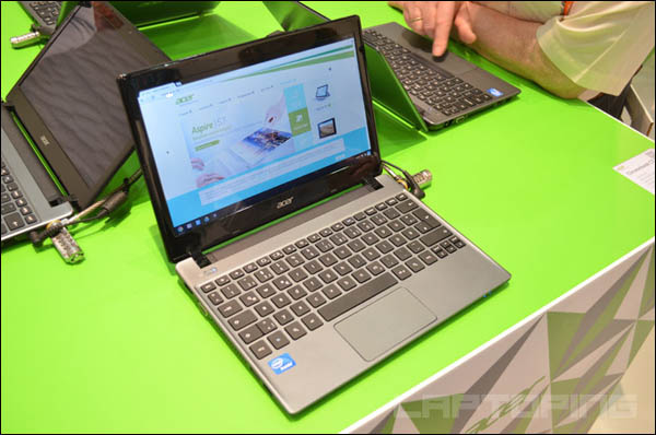 [IFA 2013] Acer C710 Chromebook se dočká upgrade CPU