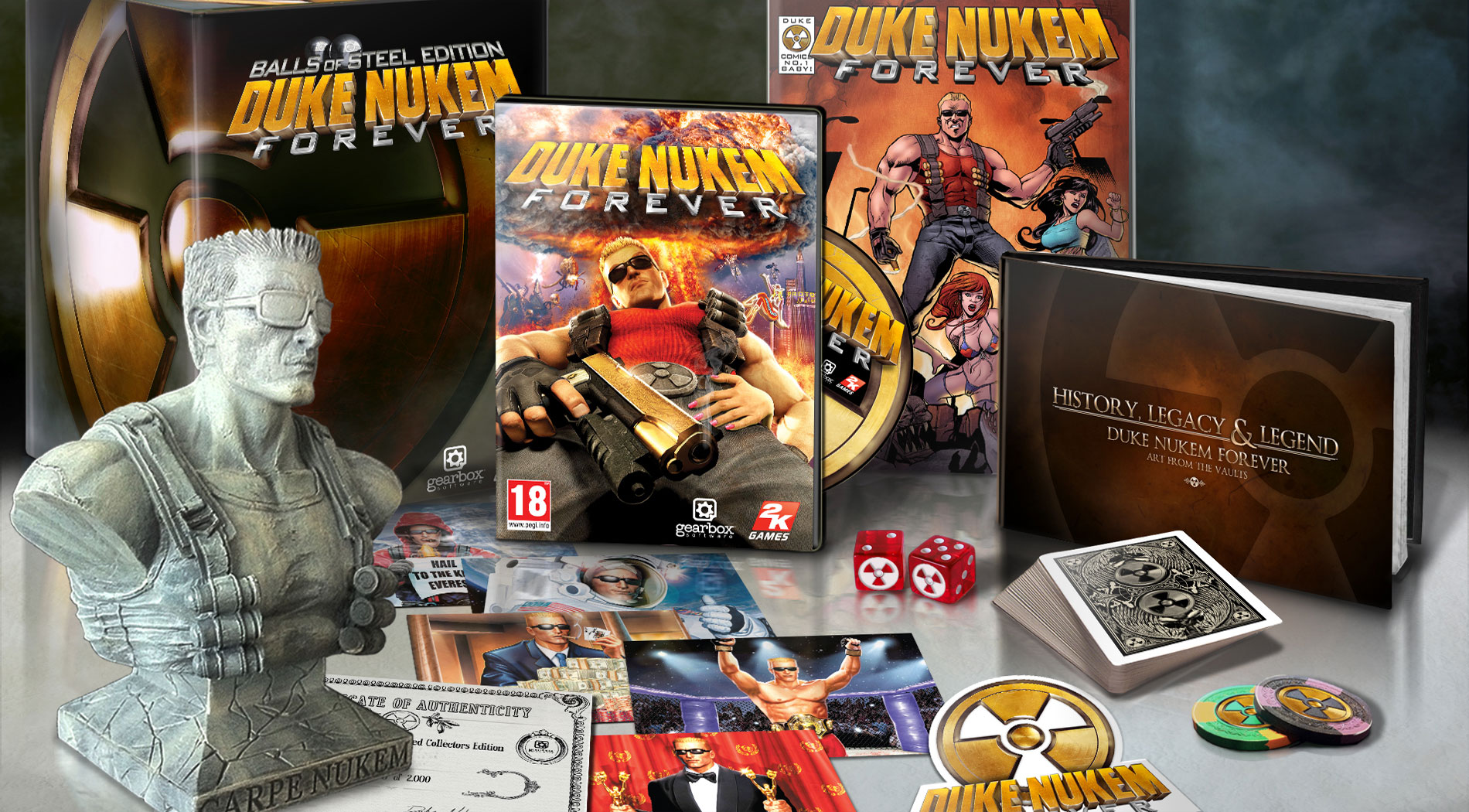 Duke Nukem Forever je propadák. Po negativních recenzích poklesly akcie Take-Two