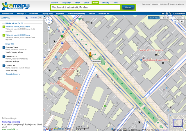 Nové aMapy.cz jsou prý nejdetailnější aneb Google Maps s lepšími podklady pro ČR