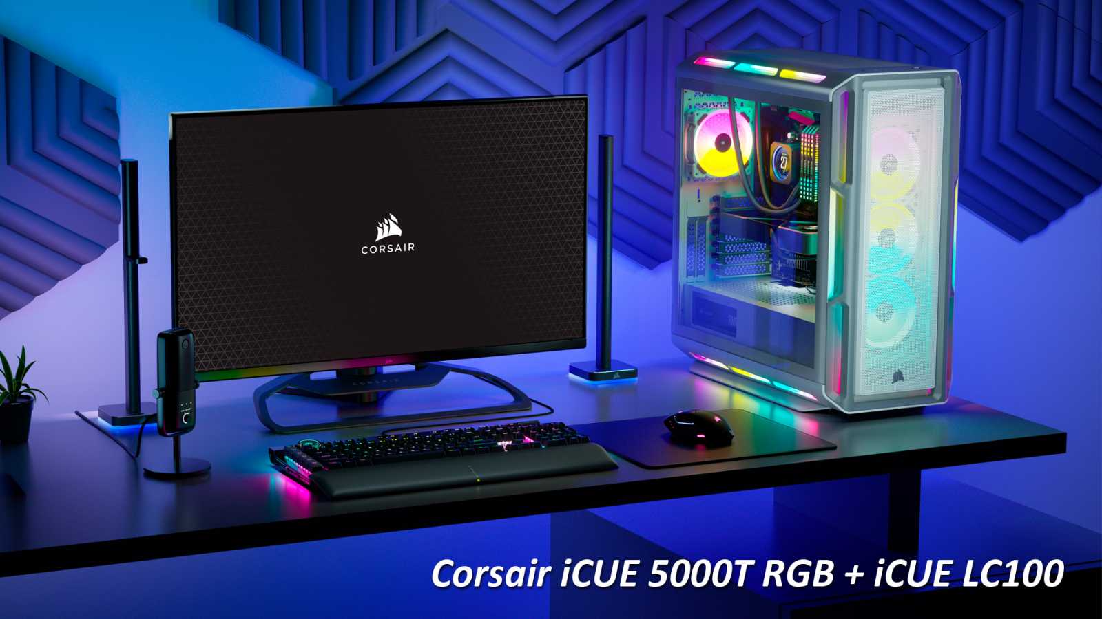 Test skříně Corsair iCUE 5000T RGB: 14 kilo oceli, skla a spousta LED