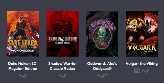 Nejnovější Humble Bundle obsahuje tituly Duke Nukem 3D, Shadow Warrior Classic Redux, Oddworld: Abe's Oddysee a další