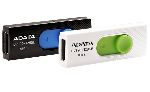 Adata zahájí prodej USB flash disků UV220 a UV320