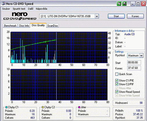 NEC ND-4550A s podporou zápisu na DVD-RAM