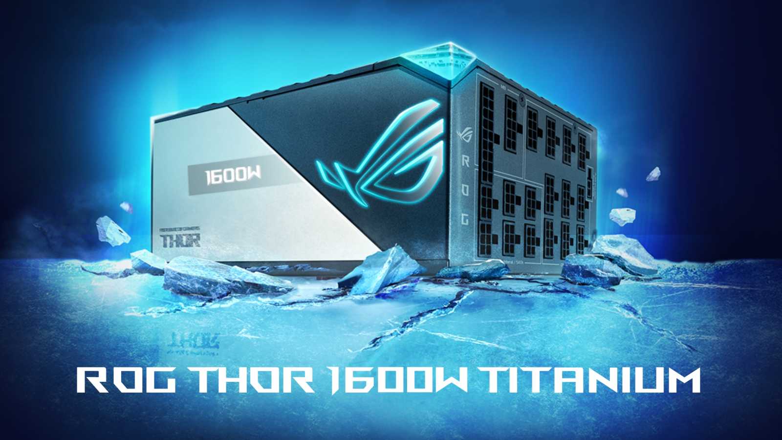 ASUS uvedl hromový zdroj ROG Thor 1600W Titanium