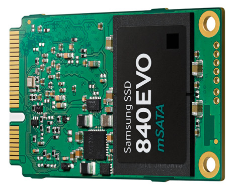 Samsung představil nové mSATA SSD disky 840 EVO