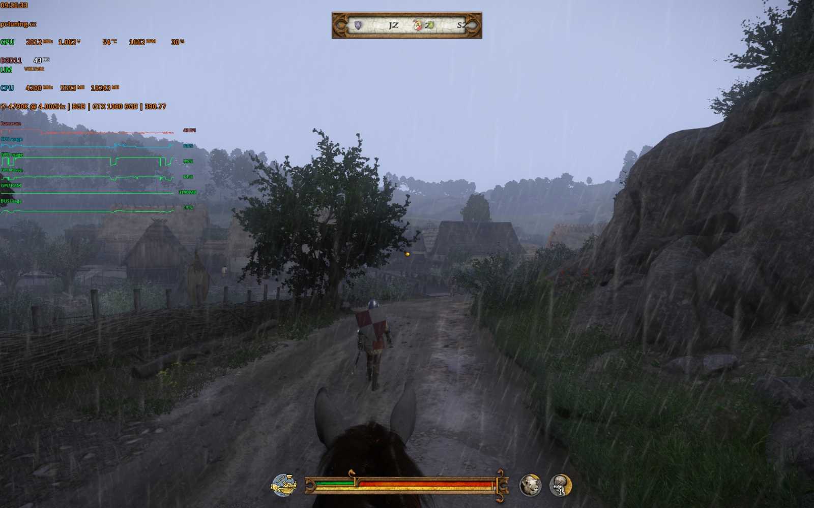 Kingdom Come: Deliverance: vliv nastavení na výkon