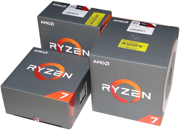 3× AMD Ryzen 7: procesory 1800X, 1700X a 1700 v testu 