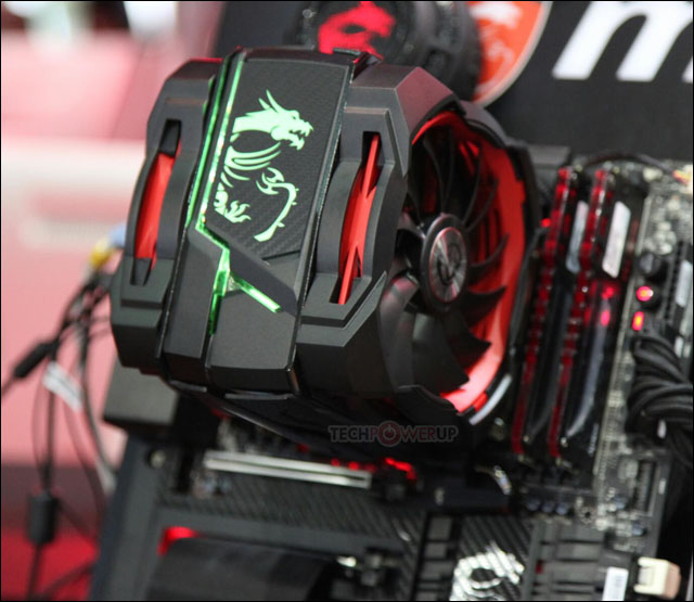 MSI na Computexu ukázalo vlastní chladič CPU ve stylu řady Gaming