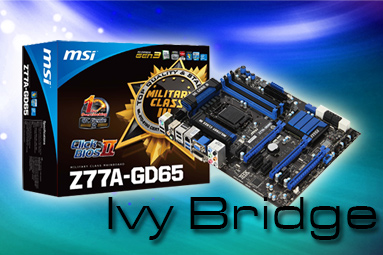  MSI Z77A-GD65 – čipset (Z77 Express) pro Ivy Bridge v akci