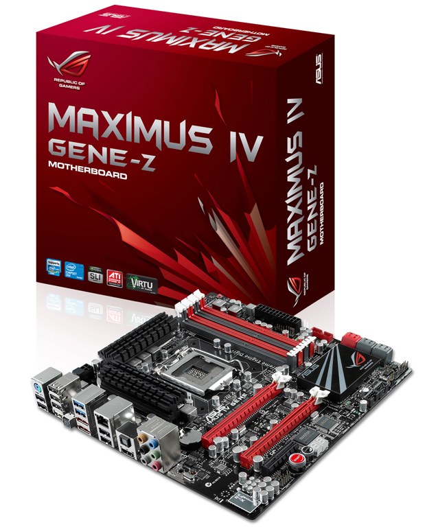 Asus Maximus IV Gene-Z – mini ATX formát pro Ivy Bridge